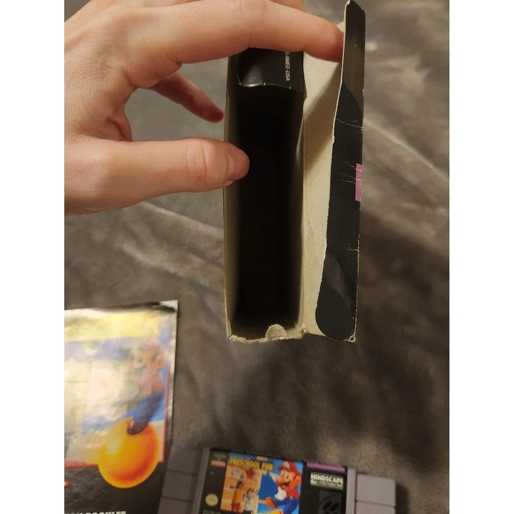 Mario's Early Years: Preschool Fun (Super Nintendo Entertainment System, 1994)